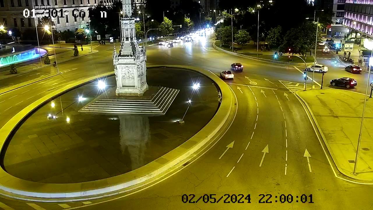 Webcam Plaza Castilla Norte Madrid