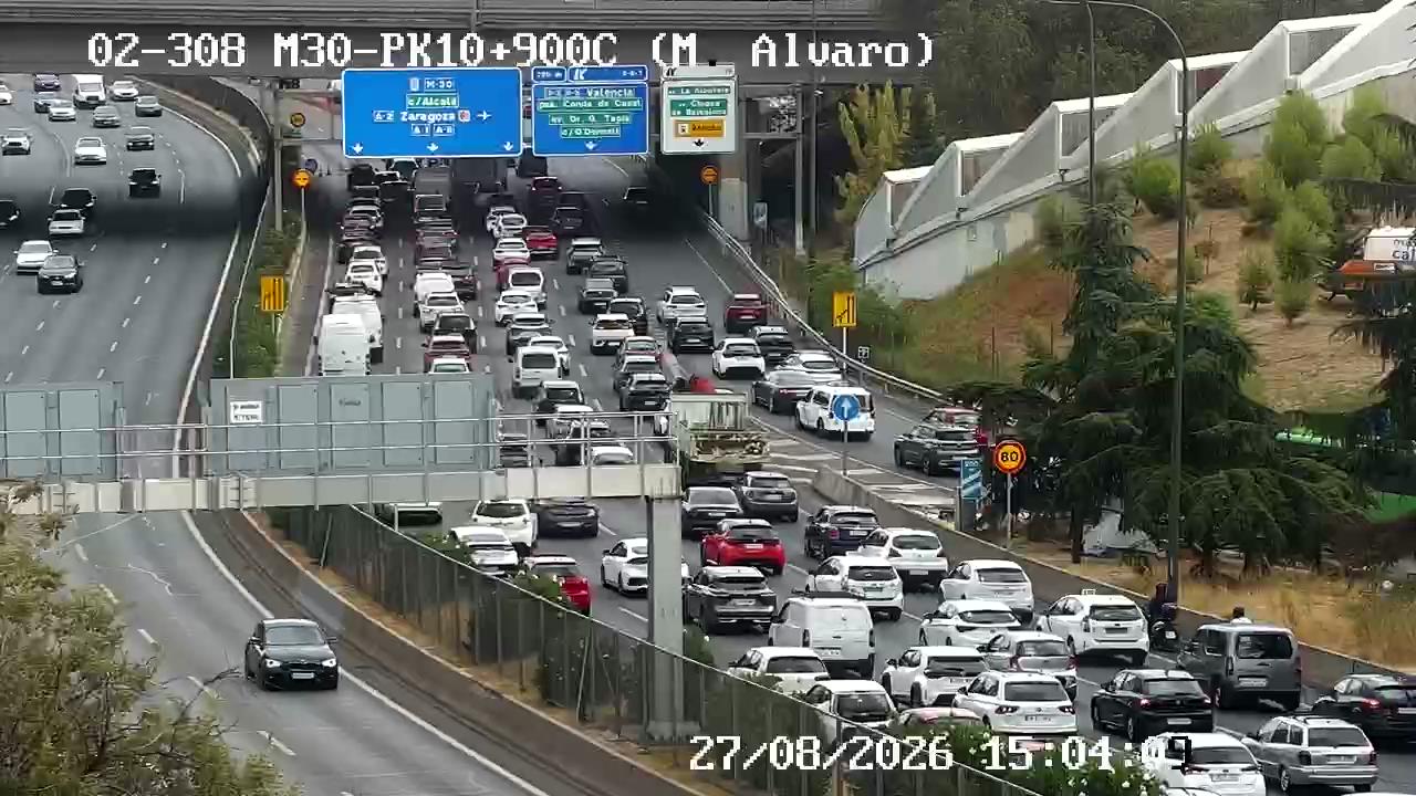 Cámara M30 Pk 10+900 (Méndez Álvaro)