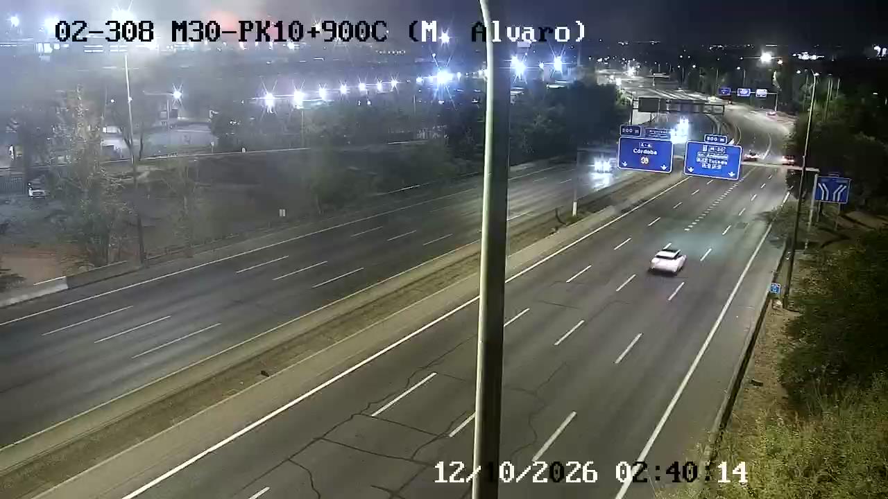 Cámara M30 Pk 10+900 (Méndez Álvaro)