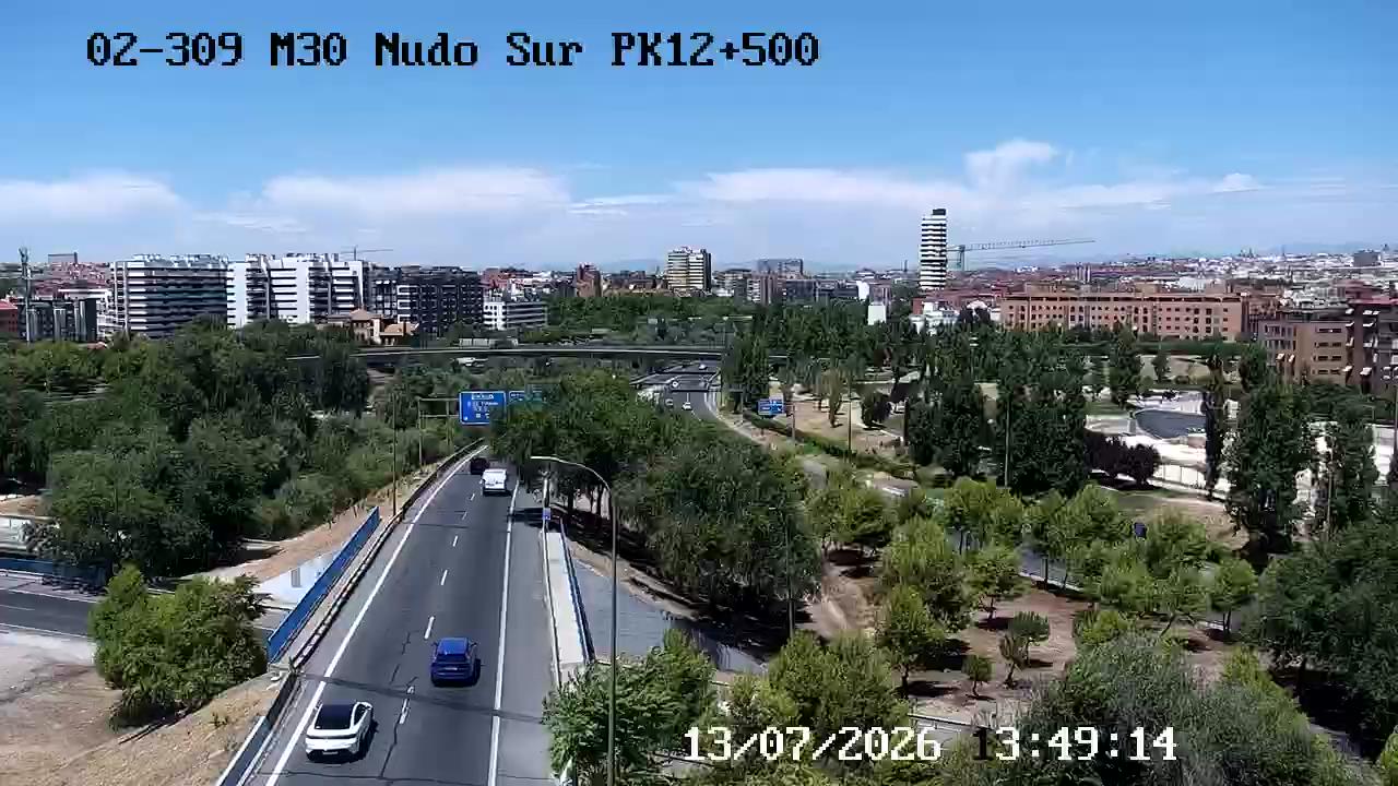 Cámara M-30 Nudo Sur Pk 12,5