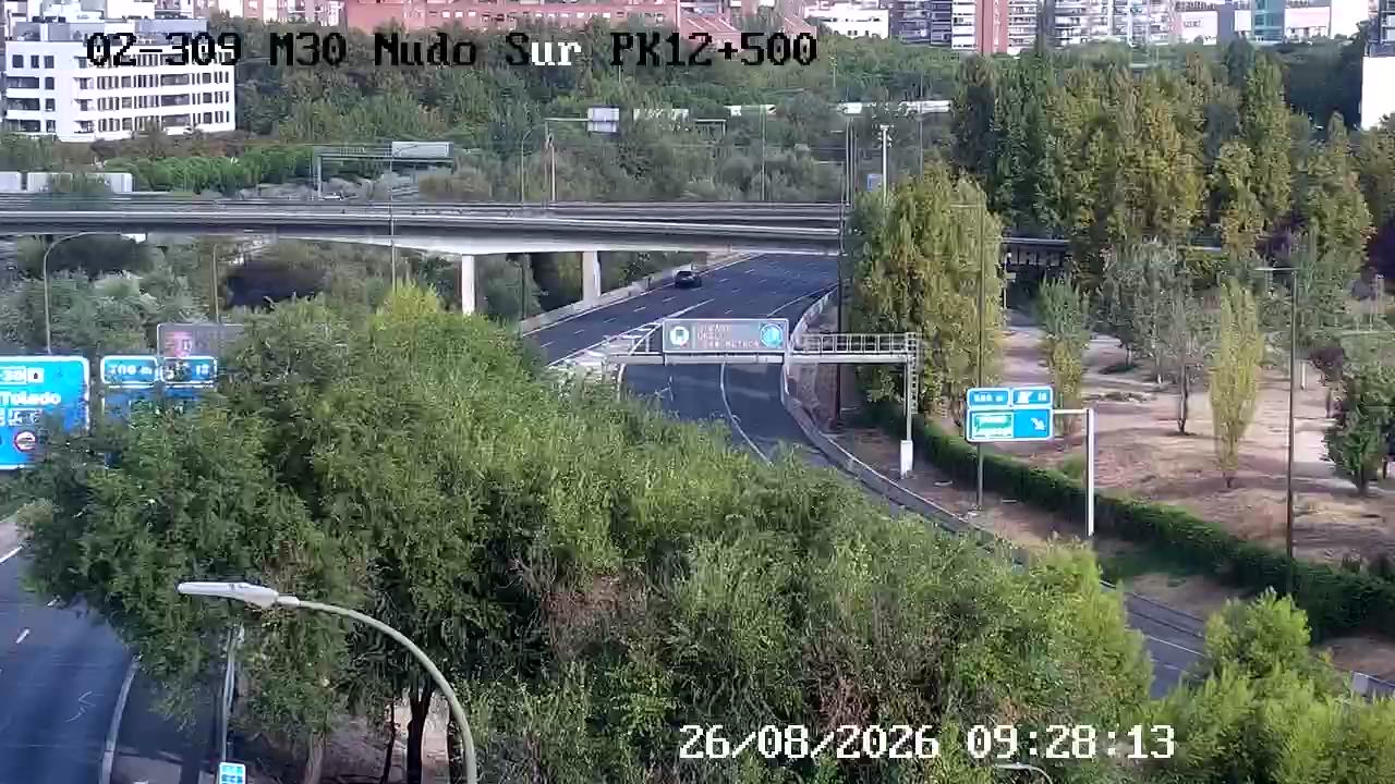 Cámara M-30 Nudo Sur Pk 12,5
