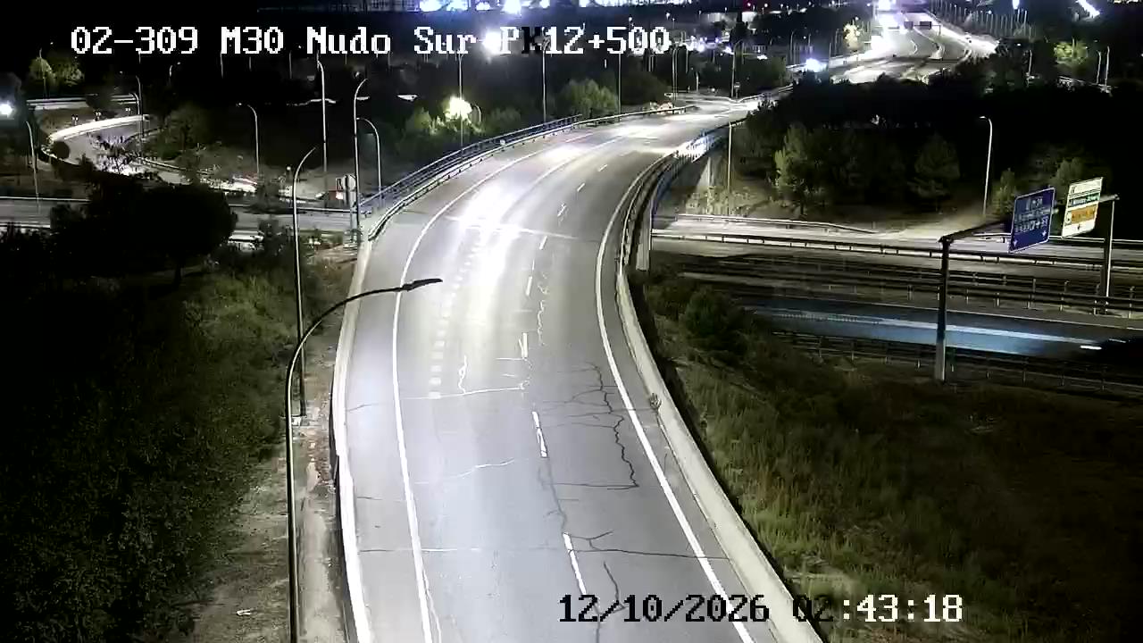 Cámara M-30 Nudo Sur Pk 12,5