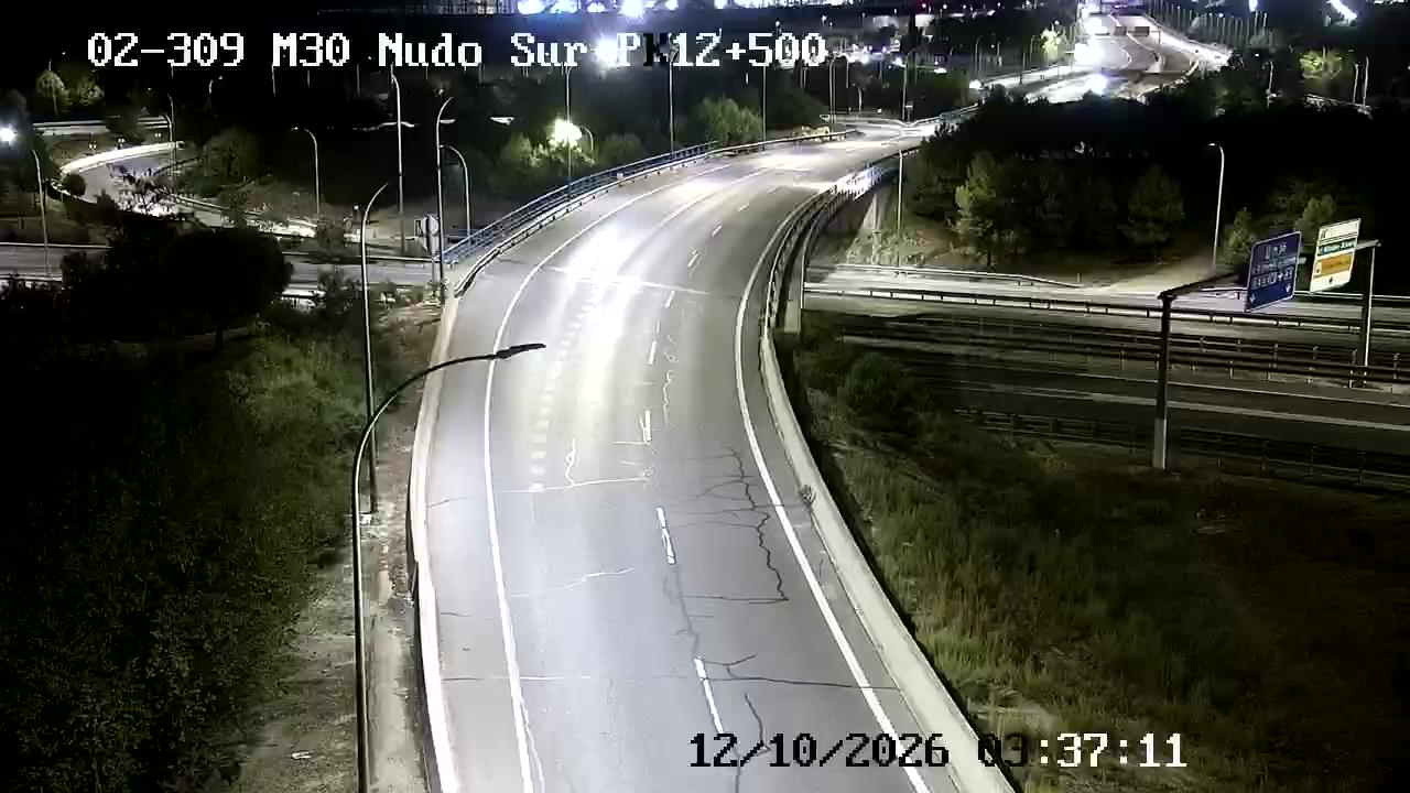Cámara M-30 Nudo Sur Pk 12,5