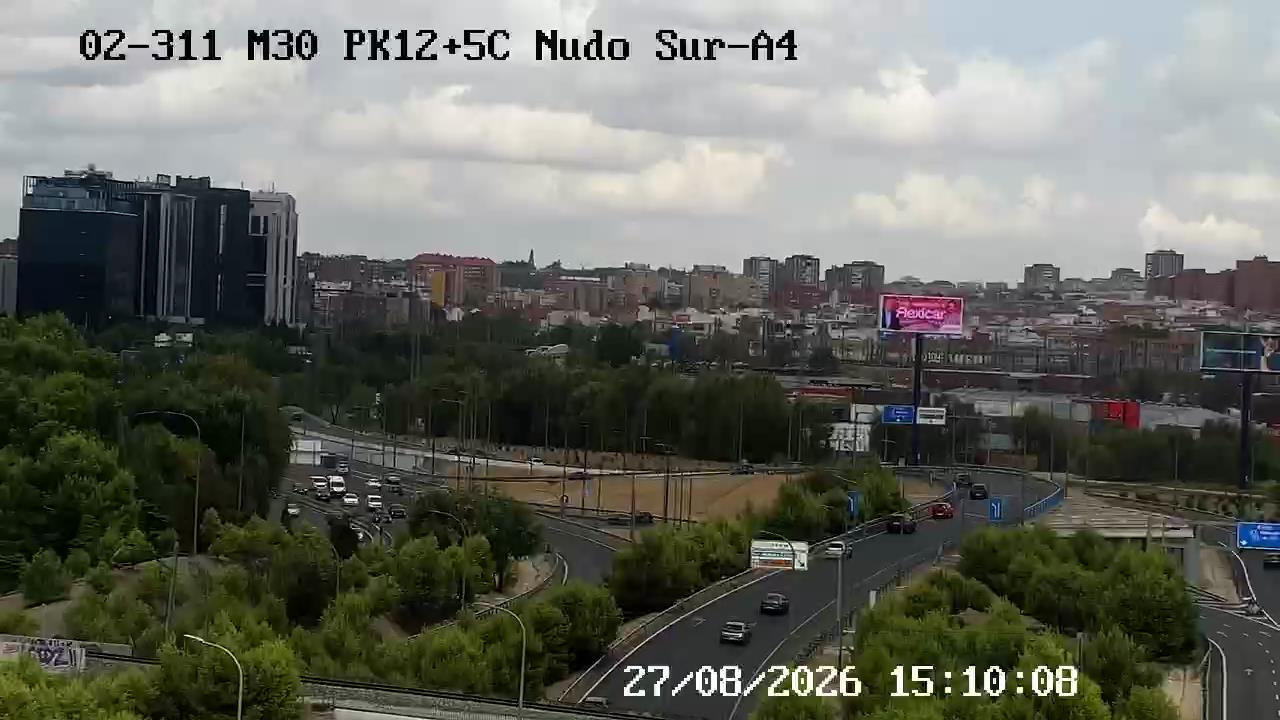 Cámara M30 Pk 12+500 (Nudo Sur A-4)