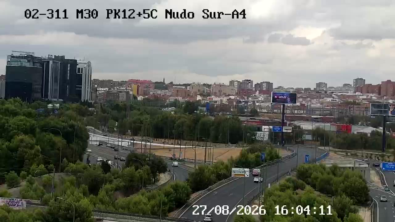 Cámara M30 Pk 12+500 (Nudo Sur A-4)
