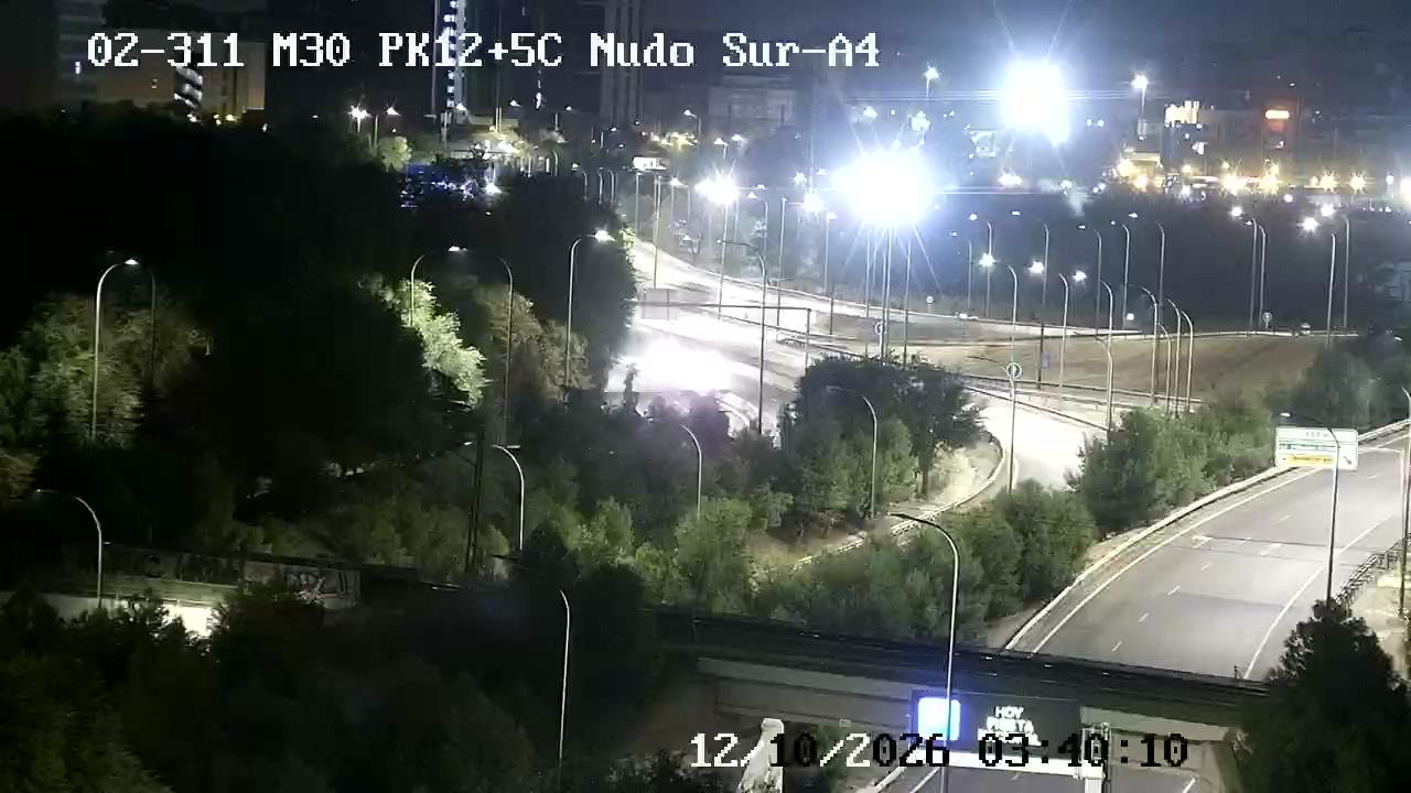 Cámara M30 Pk 12+500 (Nudo Sur A-4)