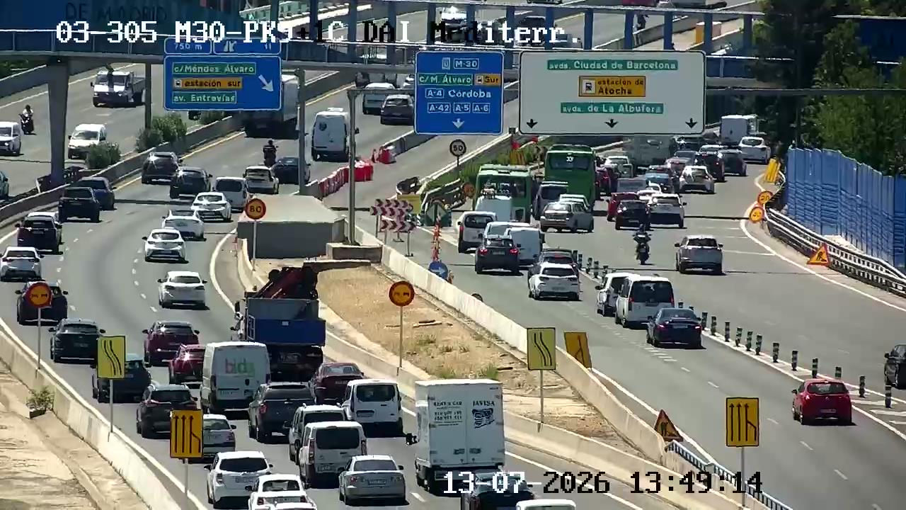 Cámara M30 Pk 09+100 (Av. Mediterráneo)