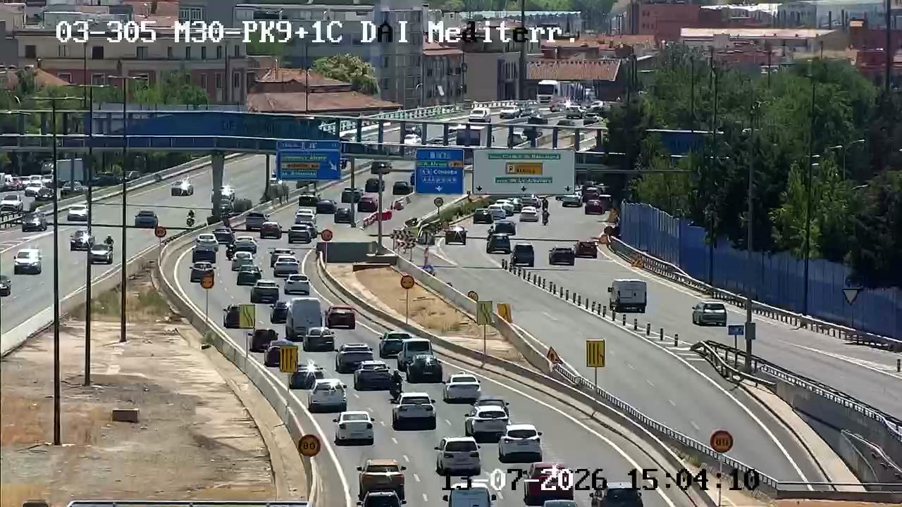 Cámara M30 Pk 09+100 (Av. Mediterráneo)