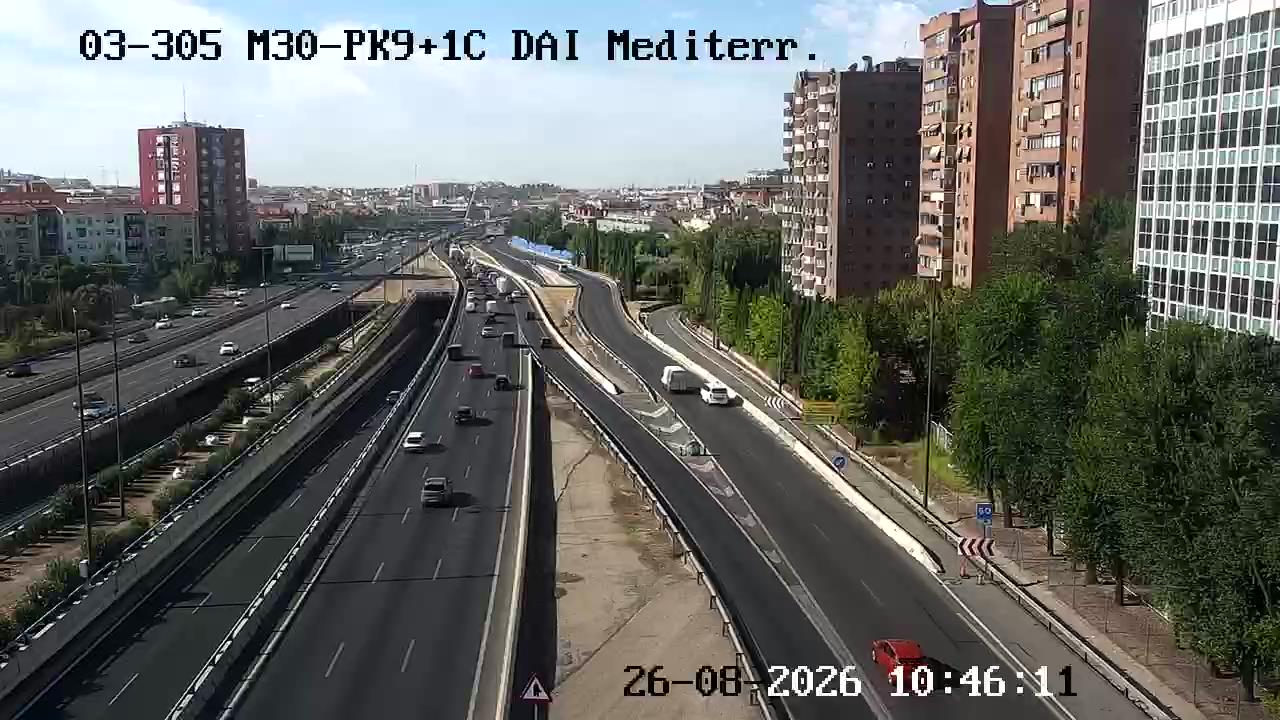 Cámara M30 Pk 09+100 (Av. Mediterráneo)