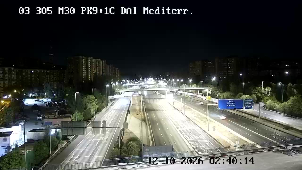 Cámara M30 Pk 09+100 (Av. Mediterráneo)
