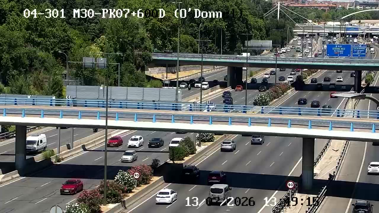 Cámara M30 Pk 07+600 (O'Donnell)