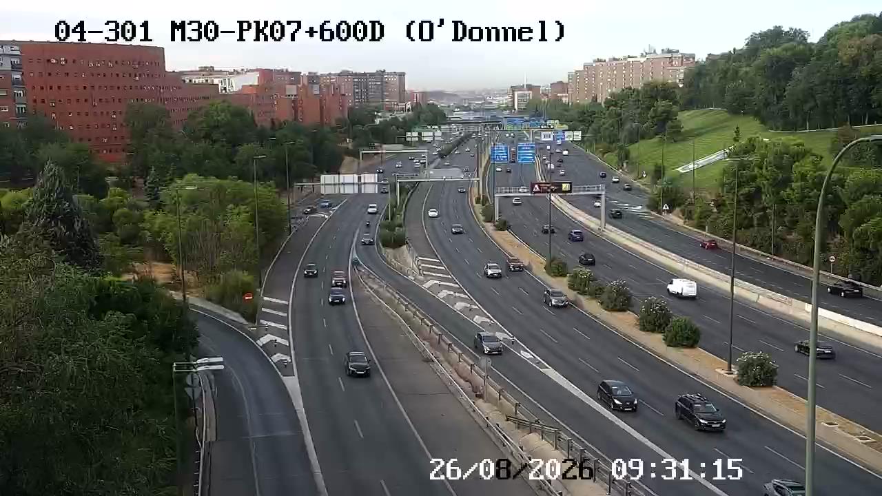 Cámara M30 Pk 07+600 (O'Donnell)