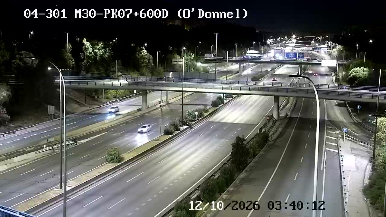 Cámara M30 Pk 07+600 (O'Donnell)