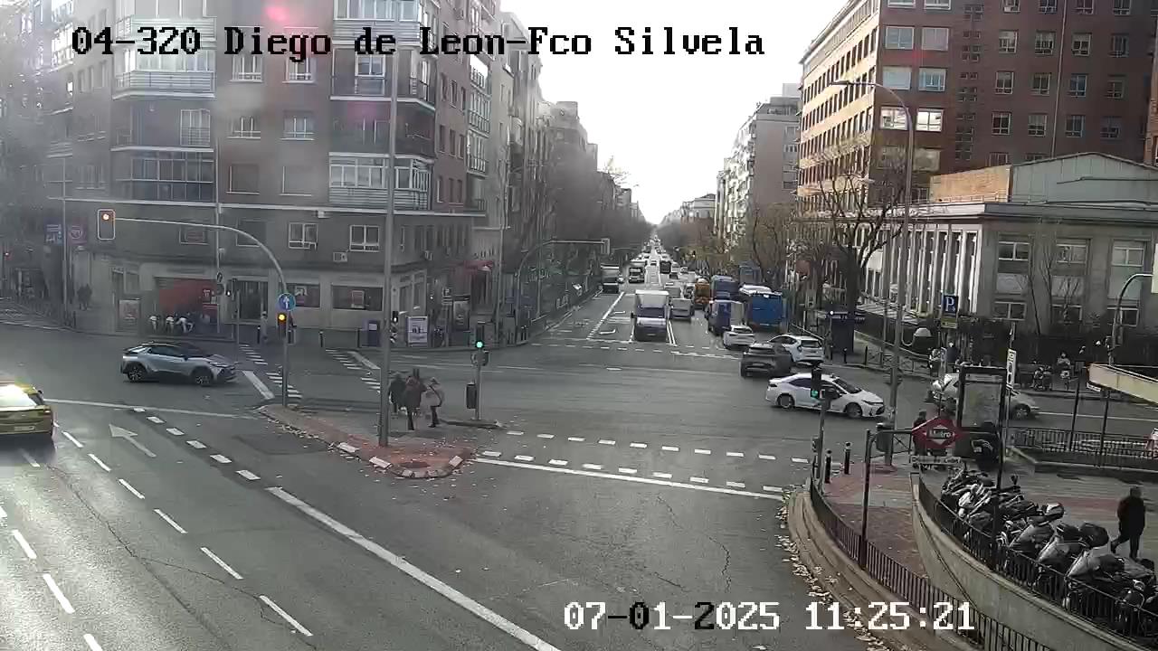 CALLE DIEGO DE LEON - FRANCISCO SILVELA