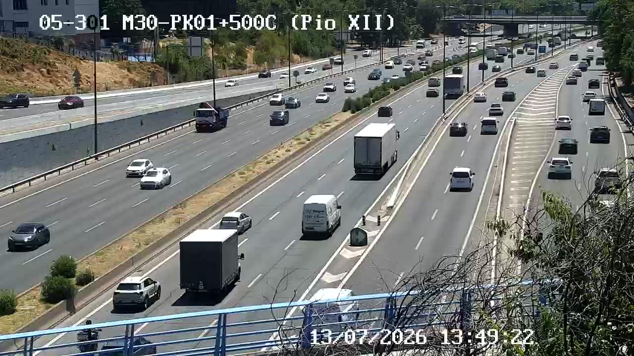 Cámara M30 Pk 01+500 (Pío XII)