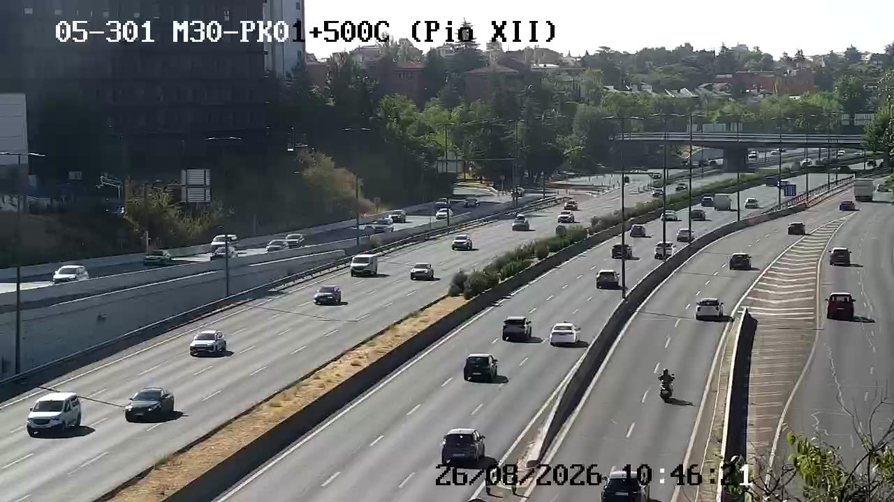 Cámara M30 Pk 01+500 (Pío XII)