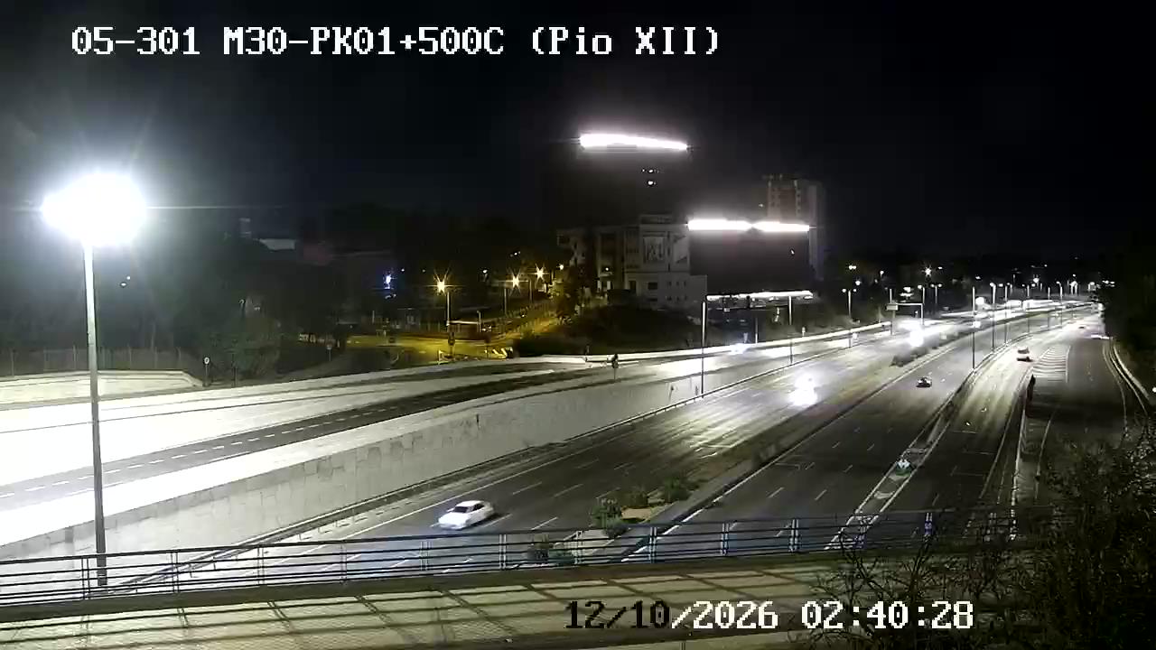 Cámara M30 Pk 01+500 (Pío XII)