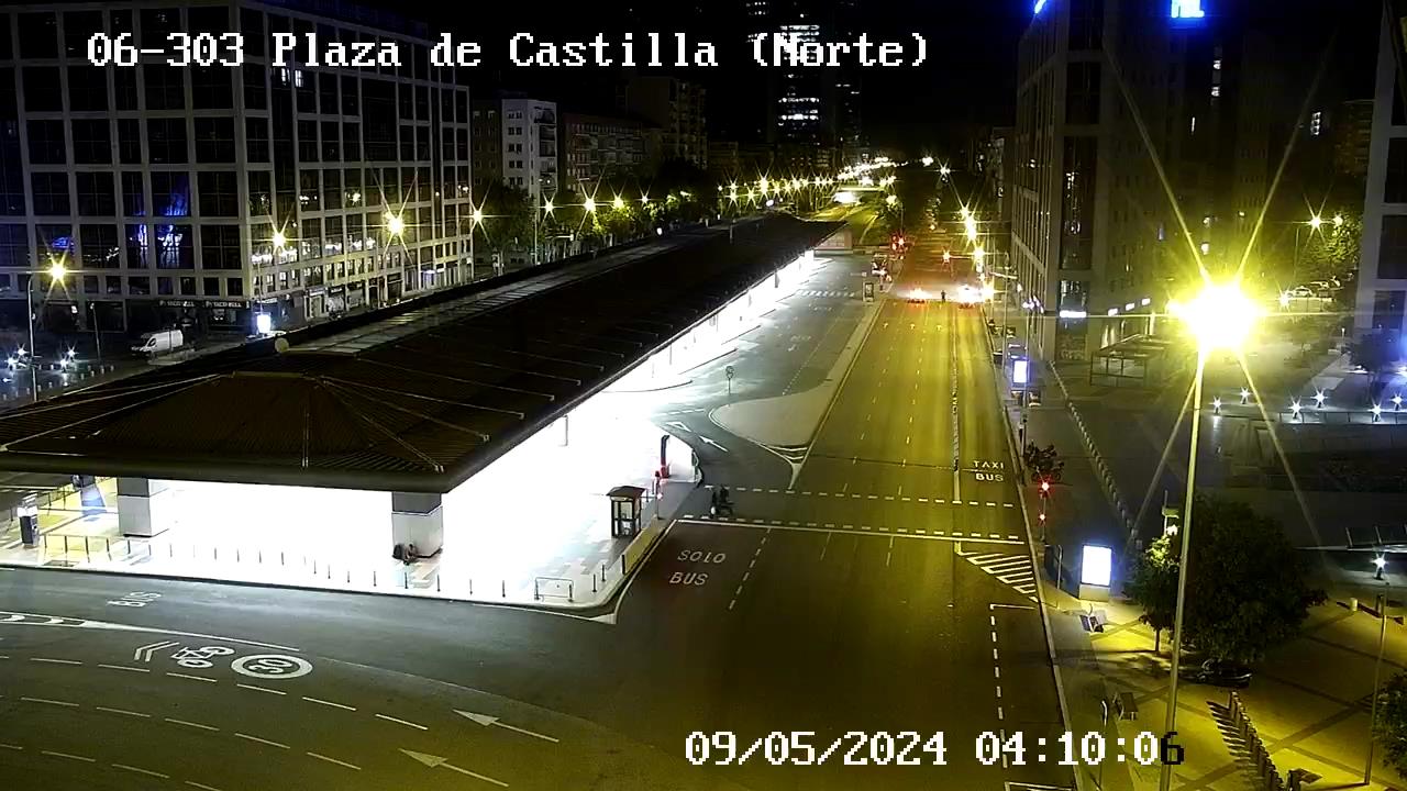 Plaza de Castilla norte Madrid
