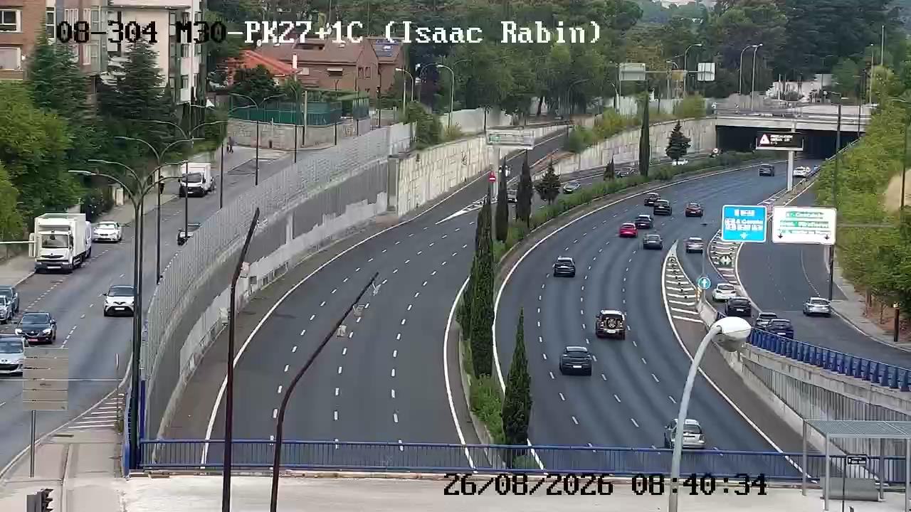 Cámara M30 Pk 27+250 (Isaac Rabin)