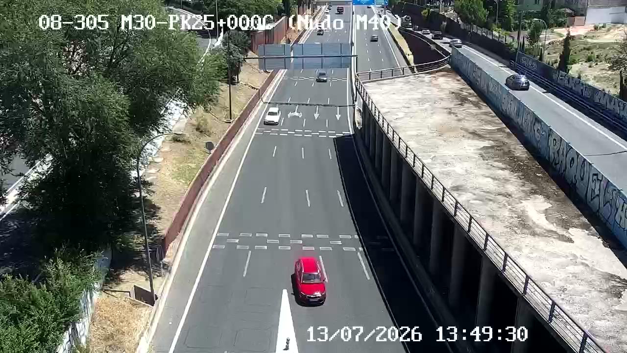 Cámara M30 Pk 25+000 (Nudo M-40)