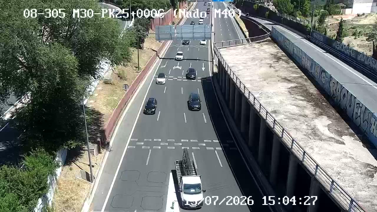 Cámara M30 Pk 25+000 (Nudo M-40)