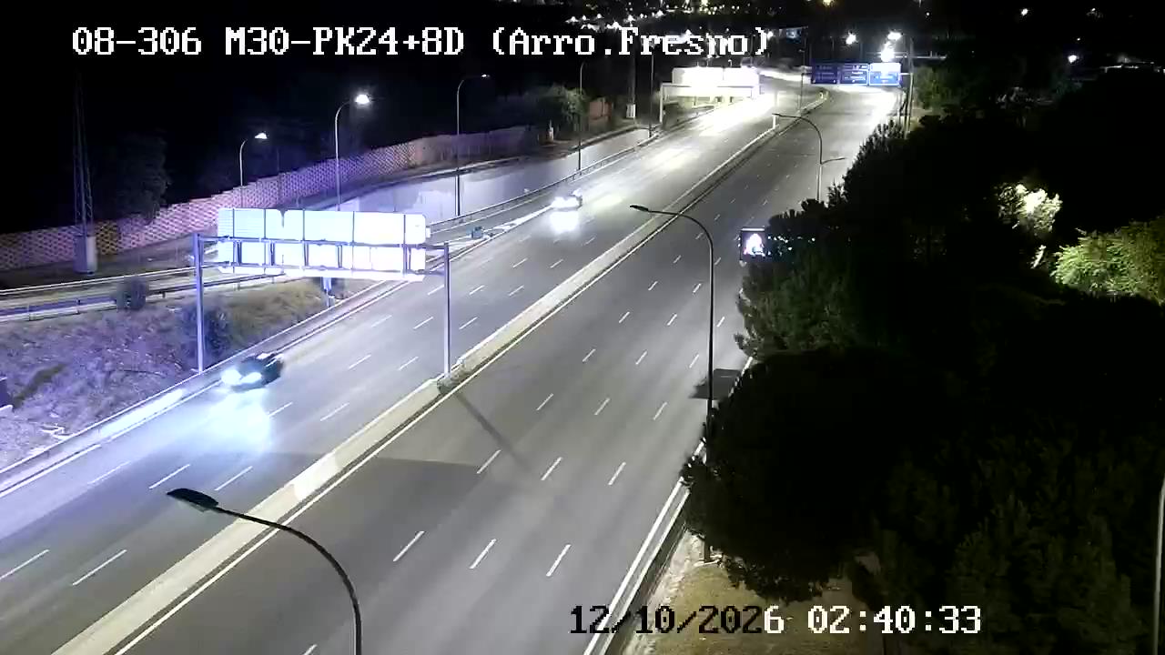 Cámara M30 Pk 24+800 (Arroyo del Fresno)