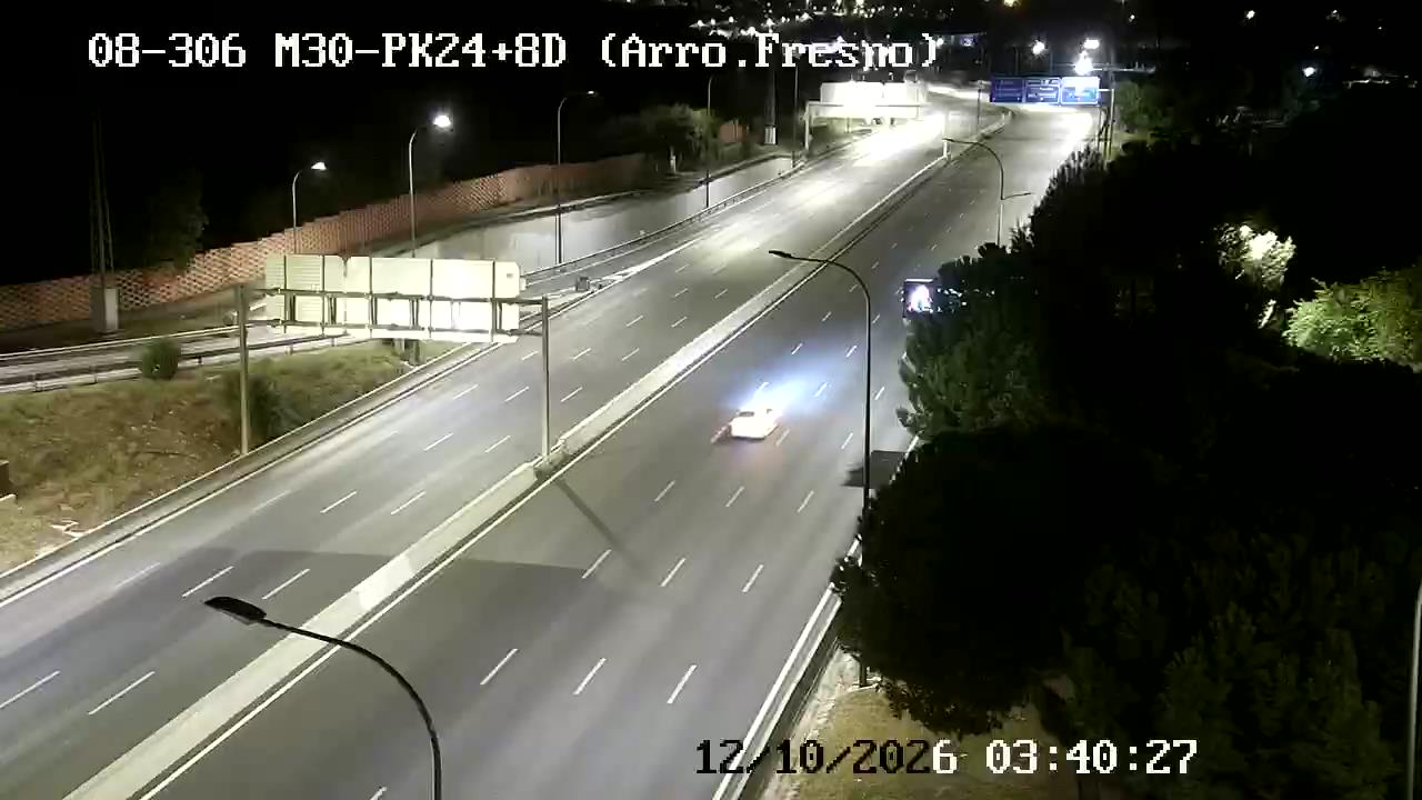 Cámara M30 Pk 24+800 (Arroyo del Fresno)
