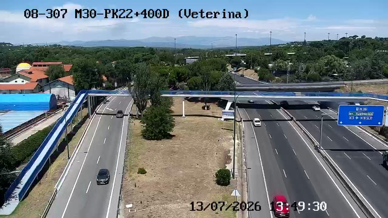 Cámara M30 Pk 22+400 (Veterinaria)