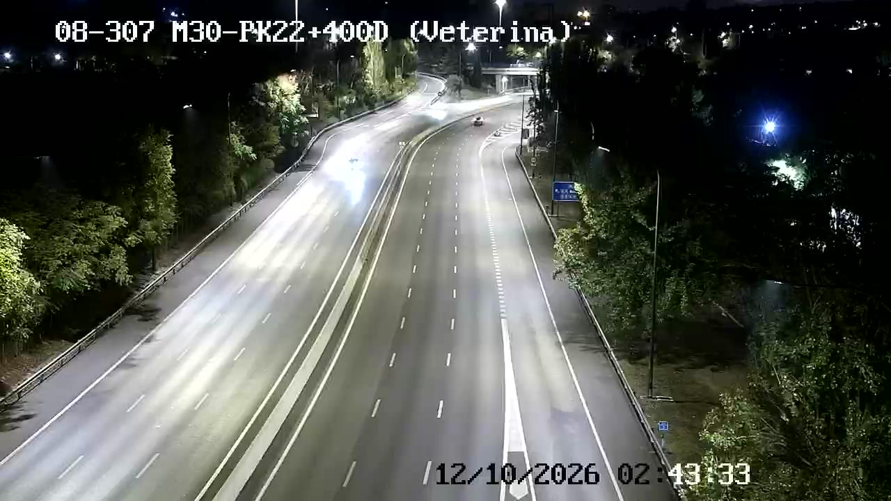 Cámara M30 Pk 22+400 (Veterinaria)