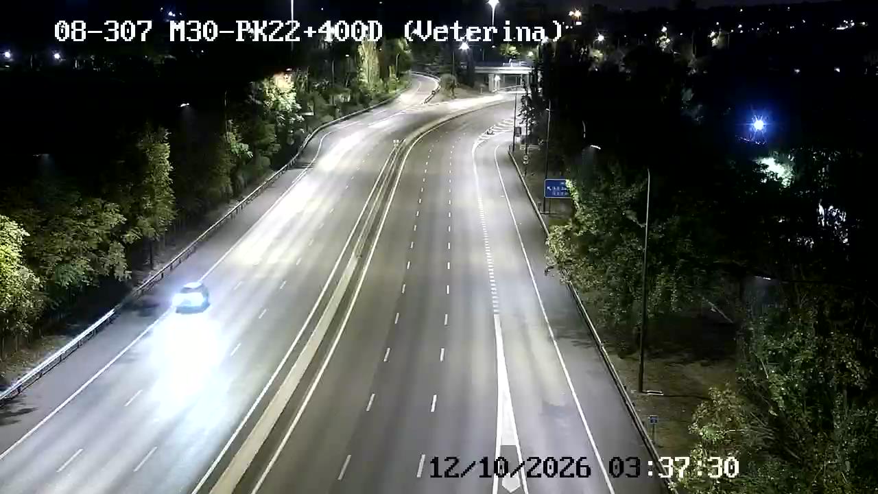 Cámara M30 Pk 22+400 (Veterinaria)