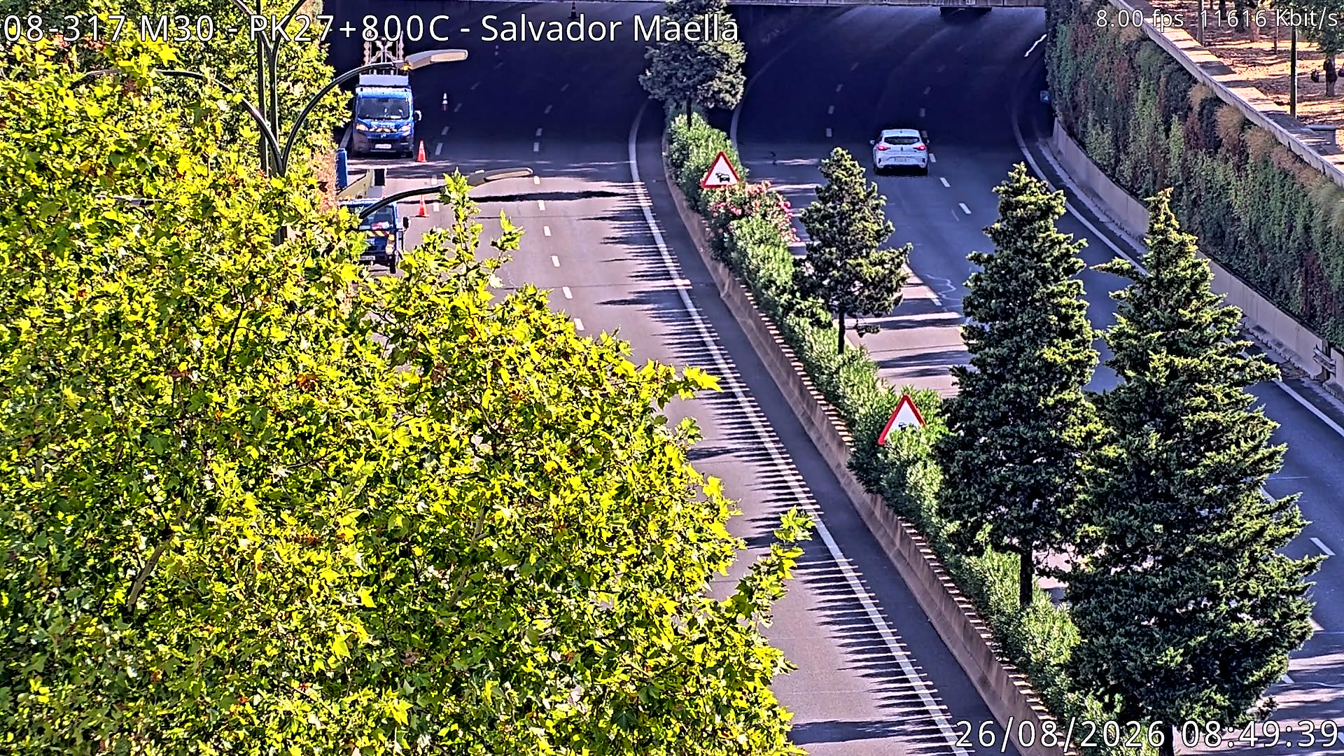 Cámara M30 Pk 27+800 (Salvador Maella)