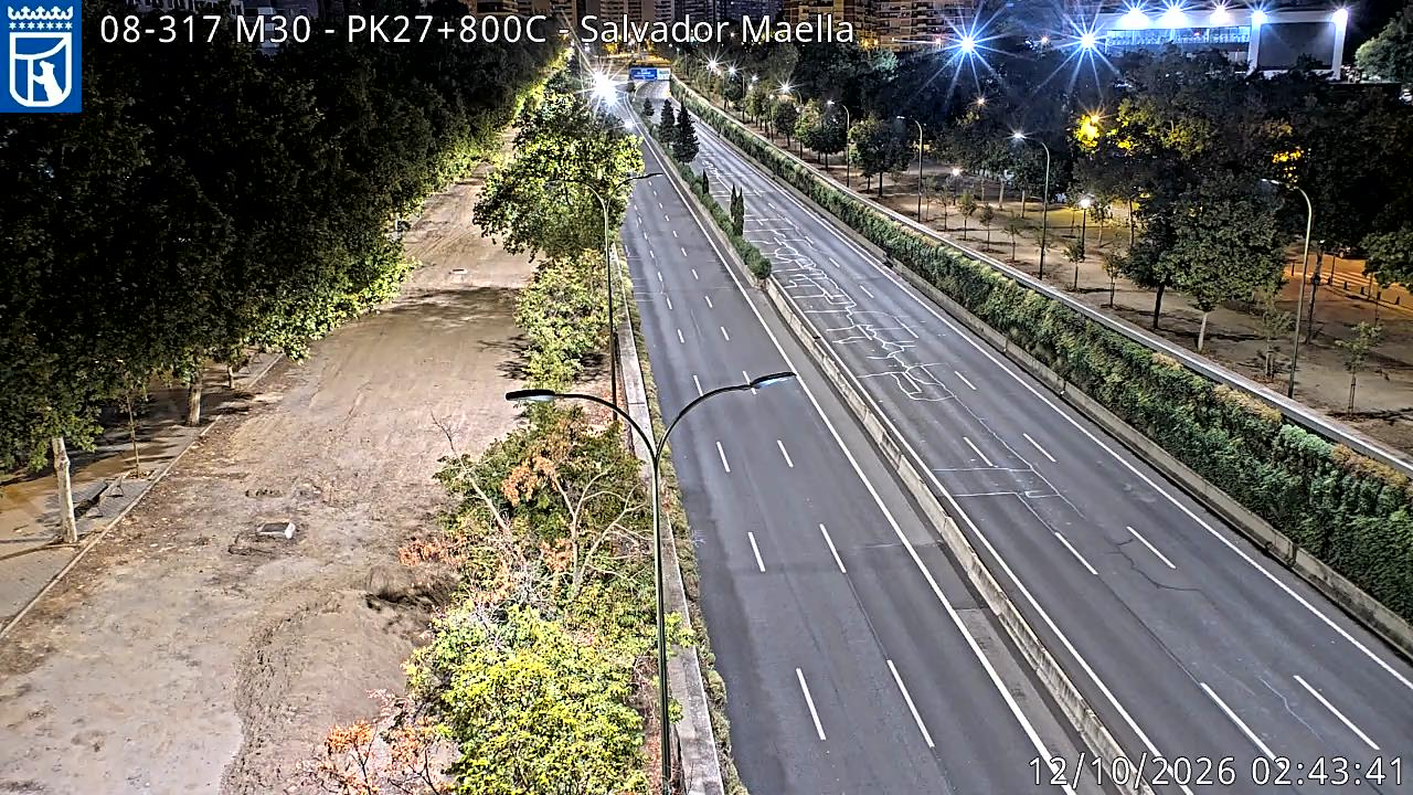 Cámara M30 Pk 27+800 (Salvador Maella)