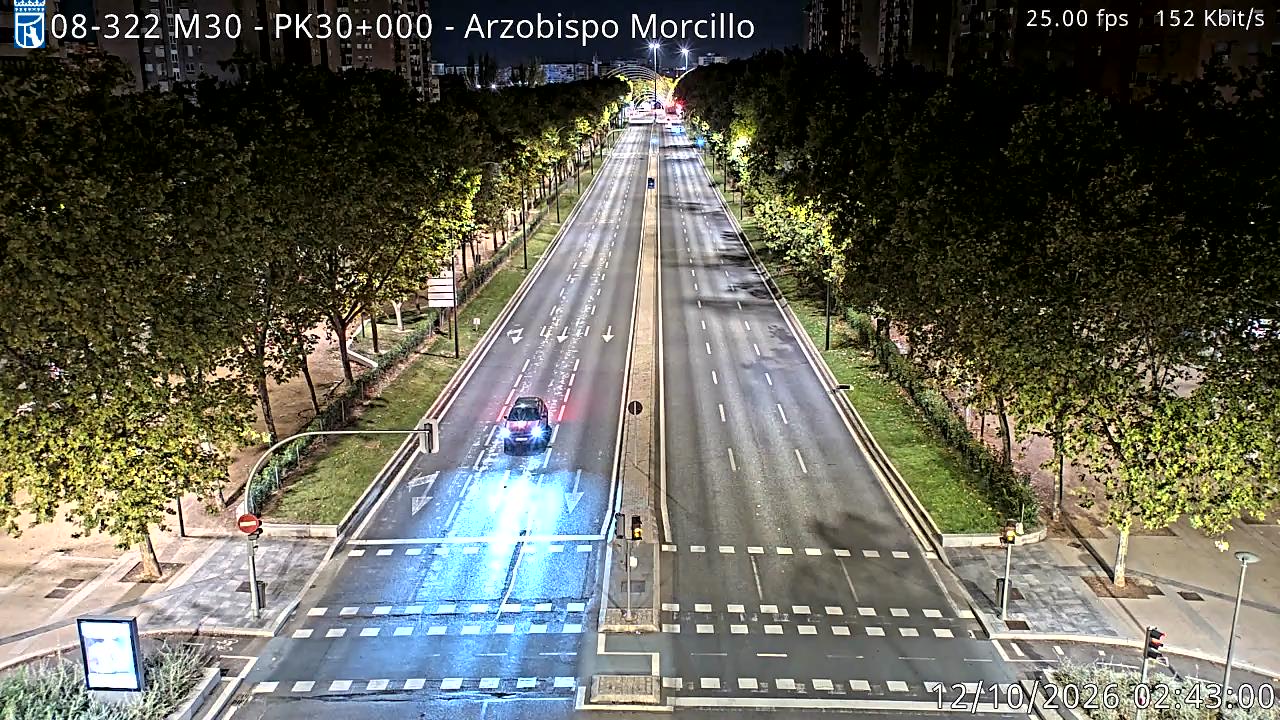 Cámara M30 Pk 30+000 (Arzobispo Morcillo)