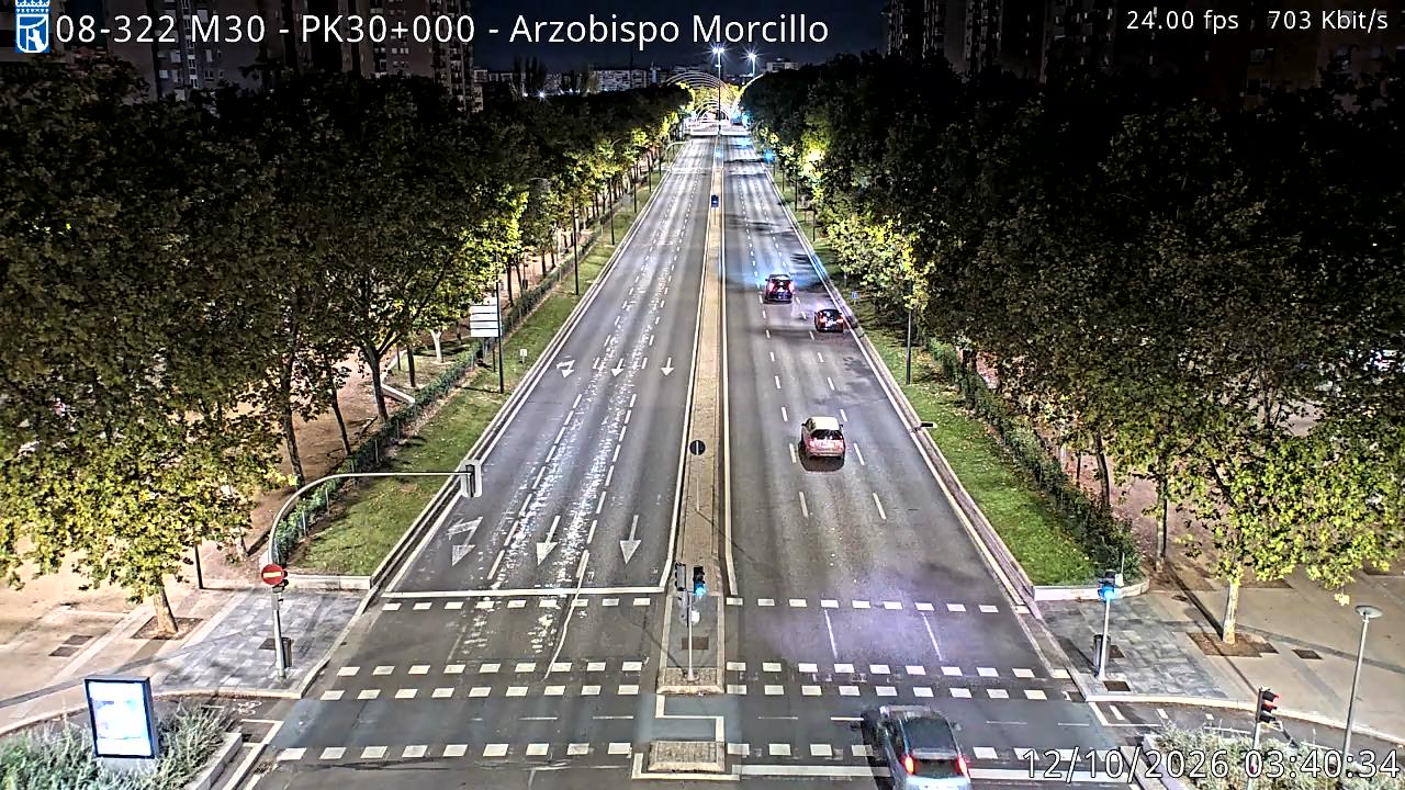 Cámara M30 Pk 30+000 (Arzobispo Morcillo)