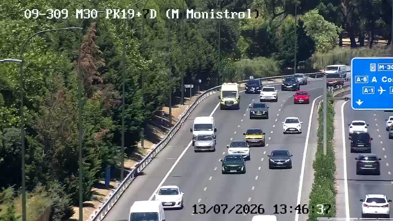 Cámara M30 Pk 19+700 (Marqués de Monistrol)
