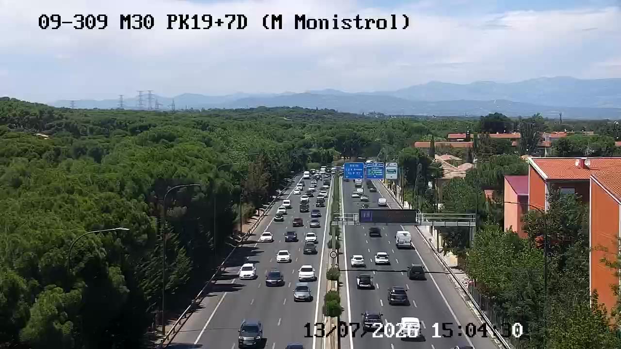 Cámara M30 Pk 19+700 (Marqués de Monistrol)