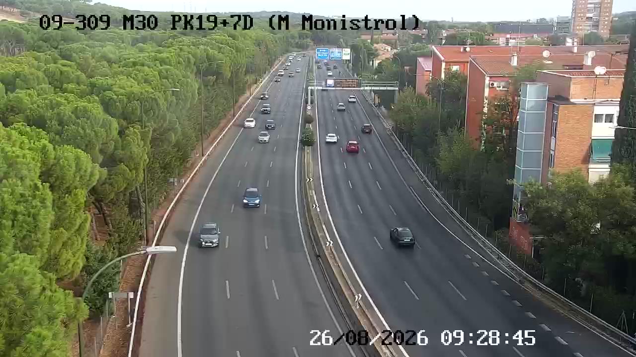 Cámara M30 Pk 19+700 (Marqués de Monistrol)