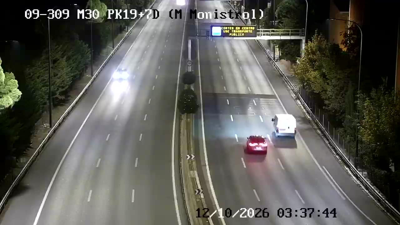 Cámara M30 Pk 19+700 (Marqués de Monistrol)