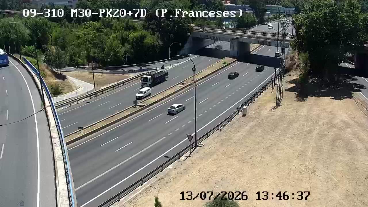 Cámara M30 Pk 20+700 (Puente de los Franceses)