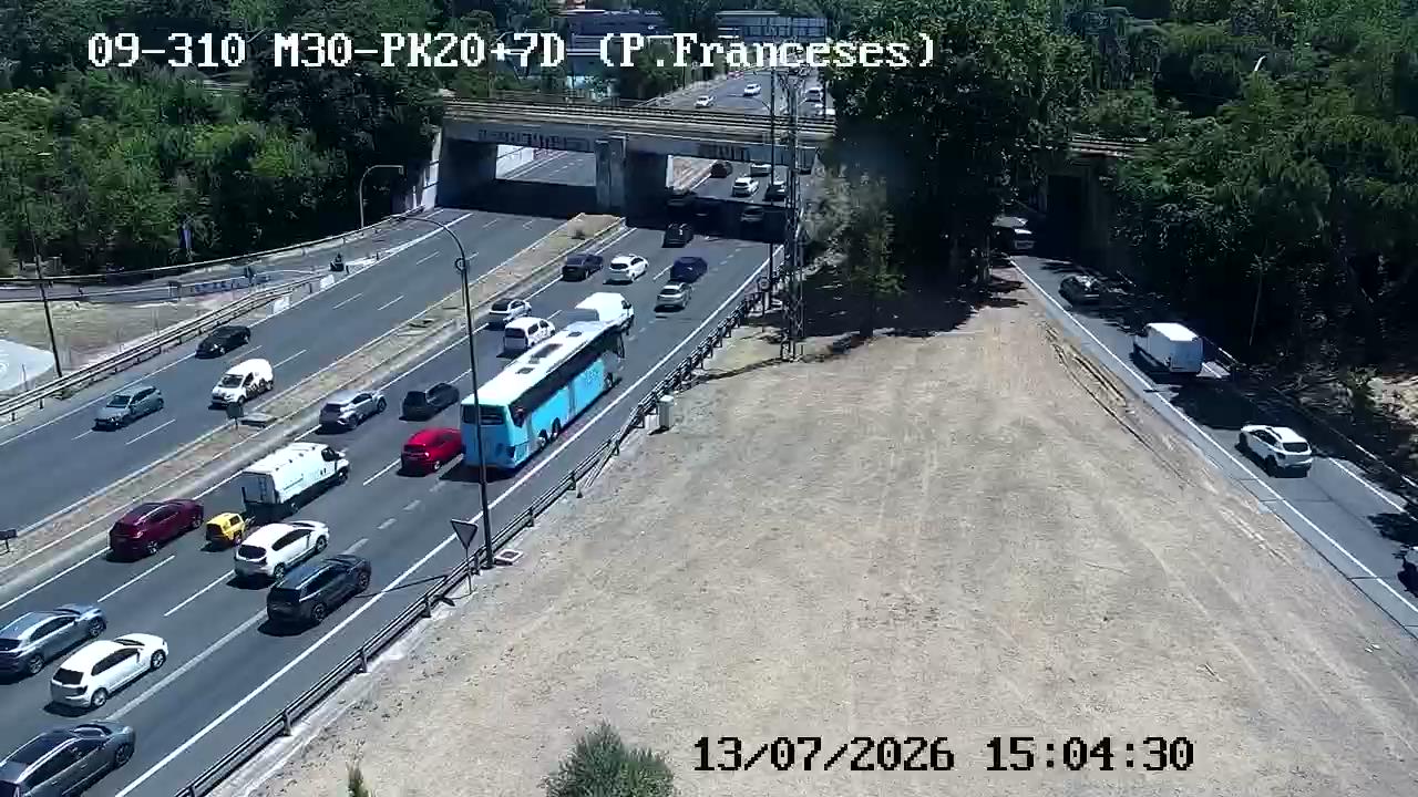 Cámara M30 Pk 20+700 (Puente de los Franceses)