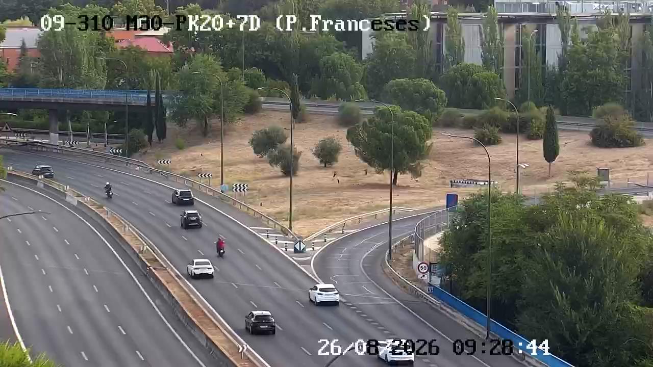 Cámara M30 Pk 20+700 (Puente de los Franceses)