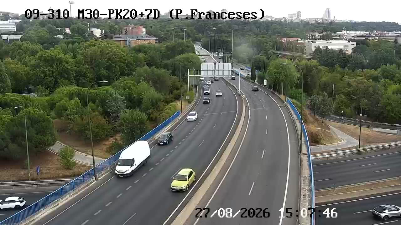 Cámara M30 Pk 20+700 (Puente de los Franceses)