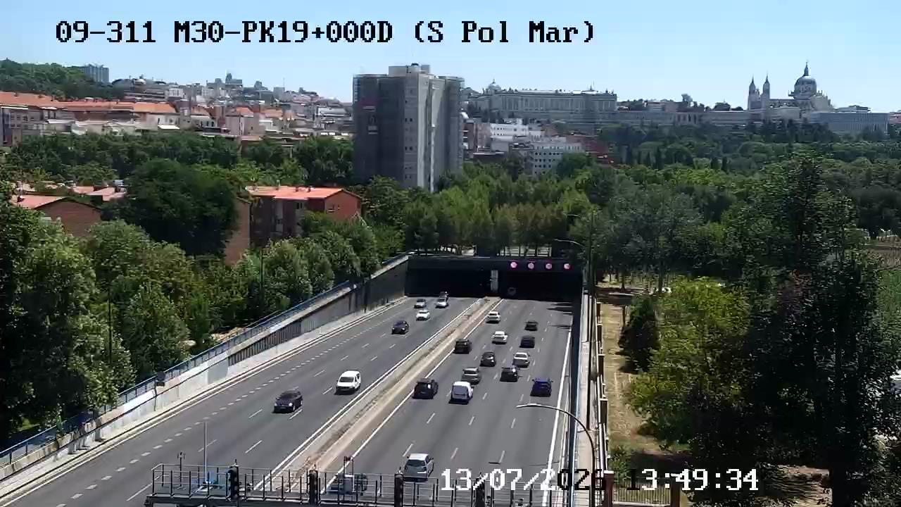 Cámara M30 Pk 19+000 (San Pol de Mar)