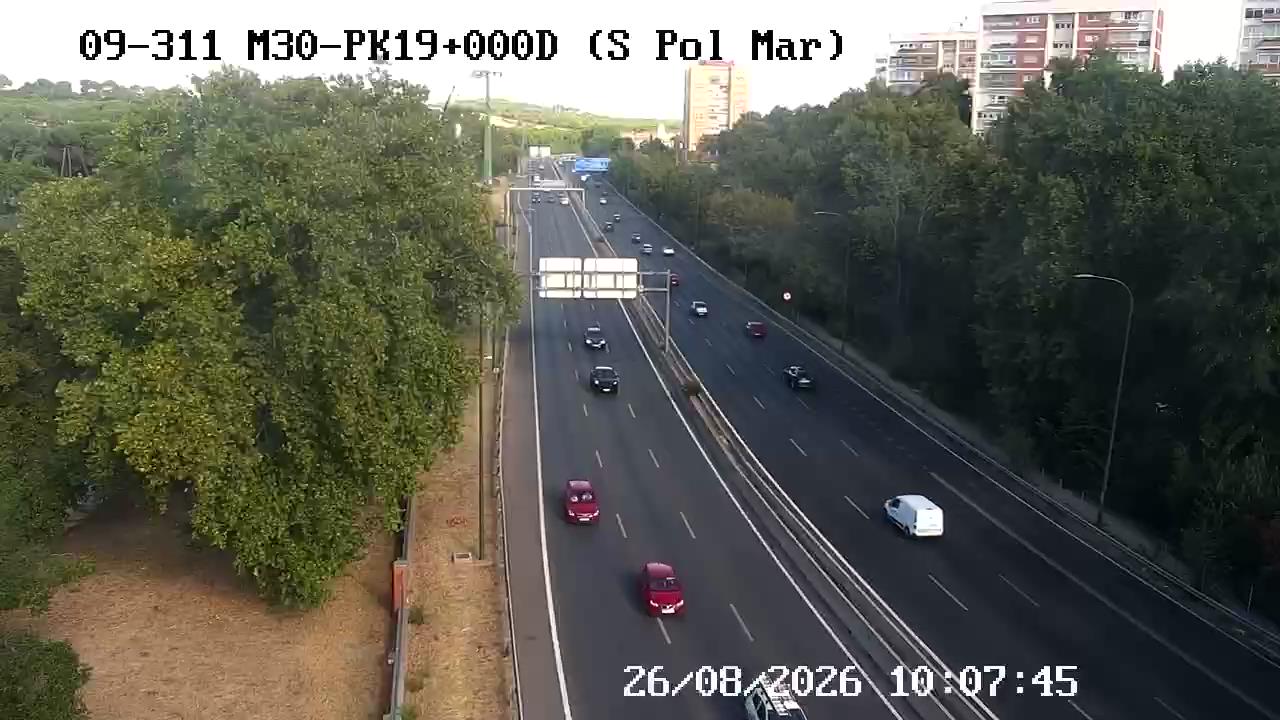Cámara M30 Pk 19+000 (San Pol de Mar)