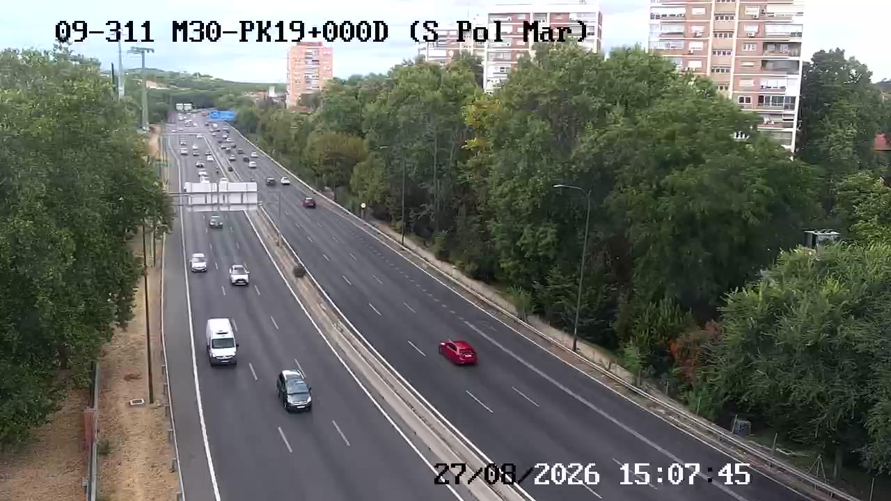 Cámara M30 Pk 19+000 (San Pol de Mar)