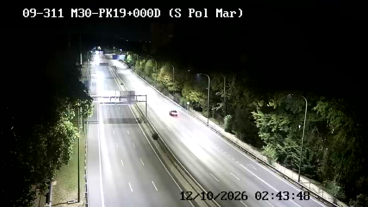 Cámara M30 Pk 19+000 (San Pol de Mar)