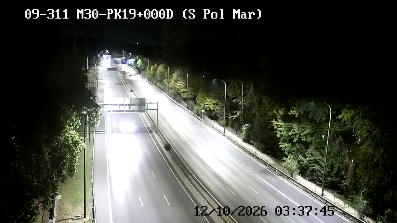 Cámara M30 Pk 19+000 (San Pol de Mar)