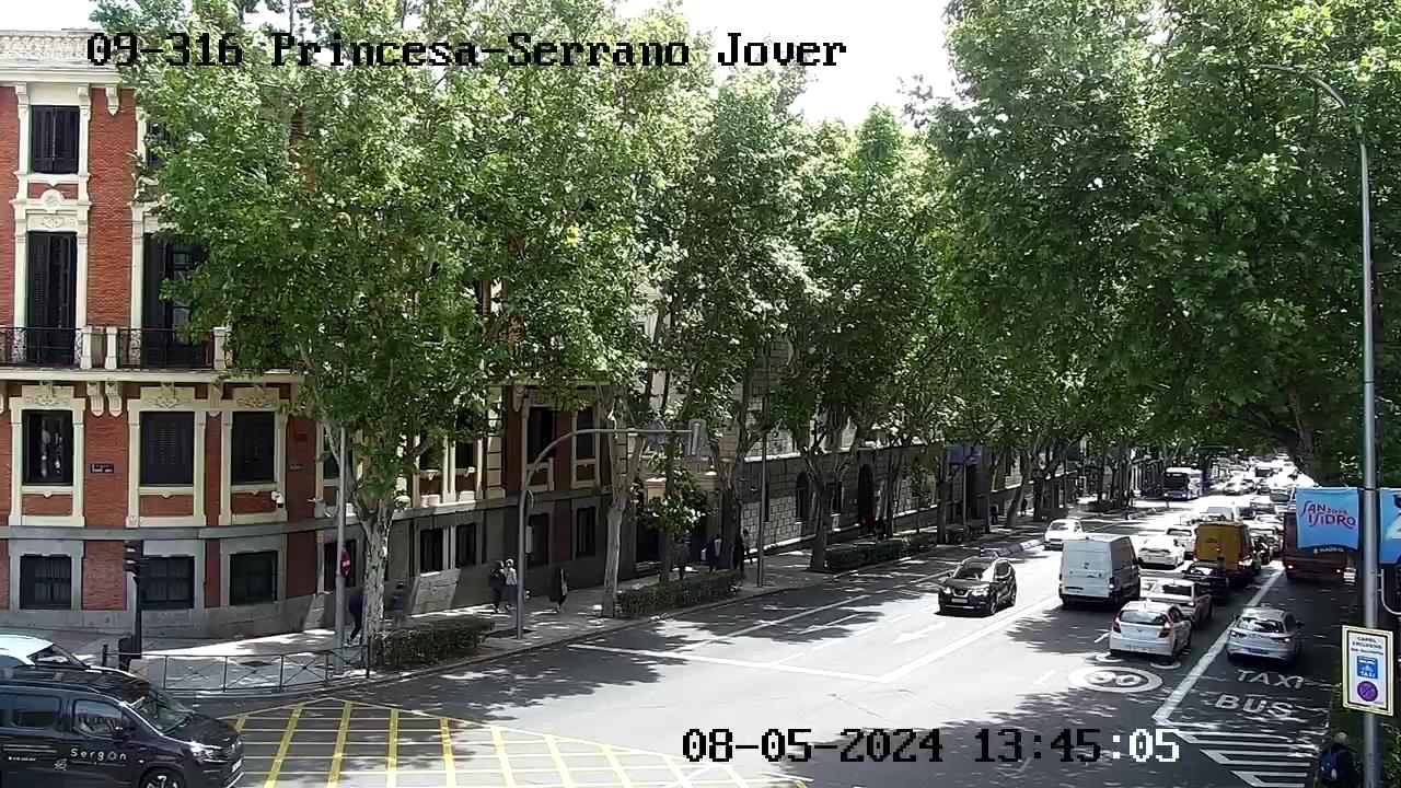 Webcam Plaza de Castilla Sur Madrid