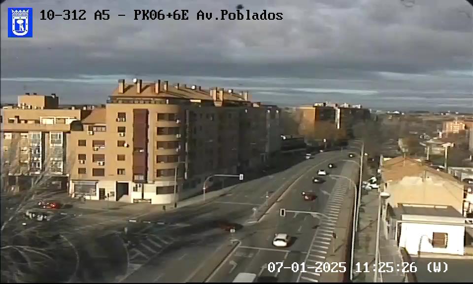 CARRETERA A5 - PK 6+600 E (AV POBLADOS)