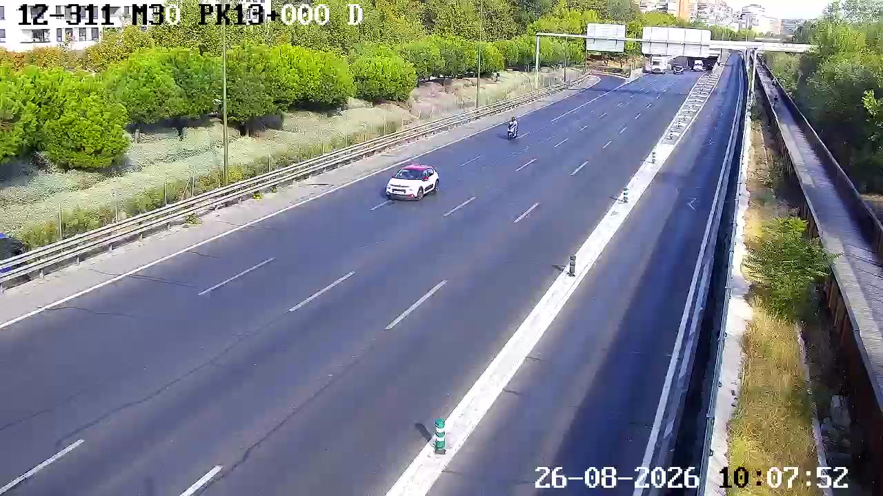 Cámara M30 Pk 13+000